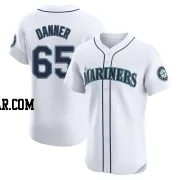 Hagen Danner Men's Seattle Mariners White Elite Home Jersey