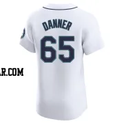 Hagen Danner Men's Seattle Mariners White Elite Home Jersey