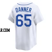 Hagen Danner Men's Seattle Mariners White Limited Throwback Cooperstown Collection Jersey