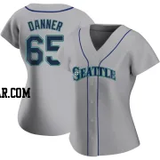 Hagen Danner Women's Seattle Mariners Gray Authentic Road Jersey