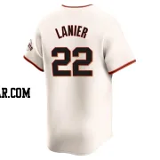 Hal Lanier Men's San Francisco Giants Cream Elite Home Jersey