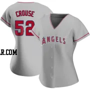 Hans Crouse Women's Los Angeles Angels Replica Silver Road Jersey