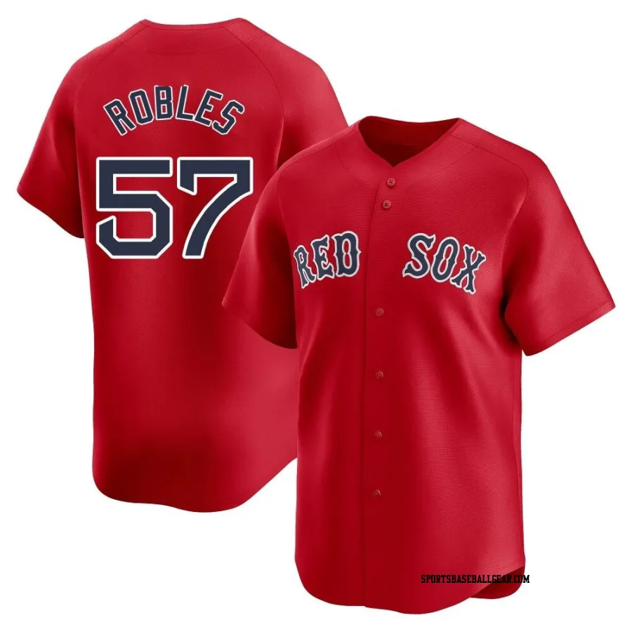Hansel Robles Men's Boston Red Sox Red Limited Alternate Jersey