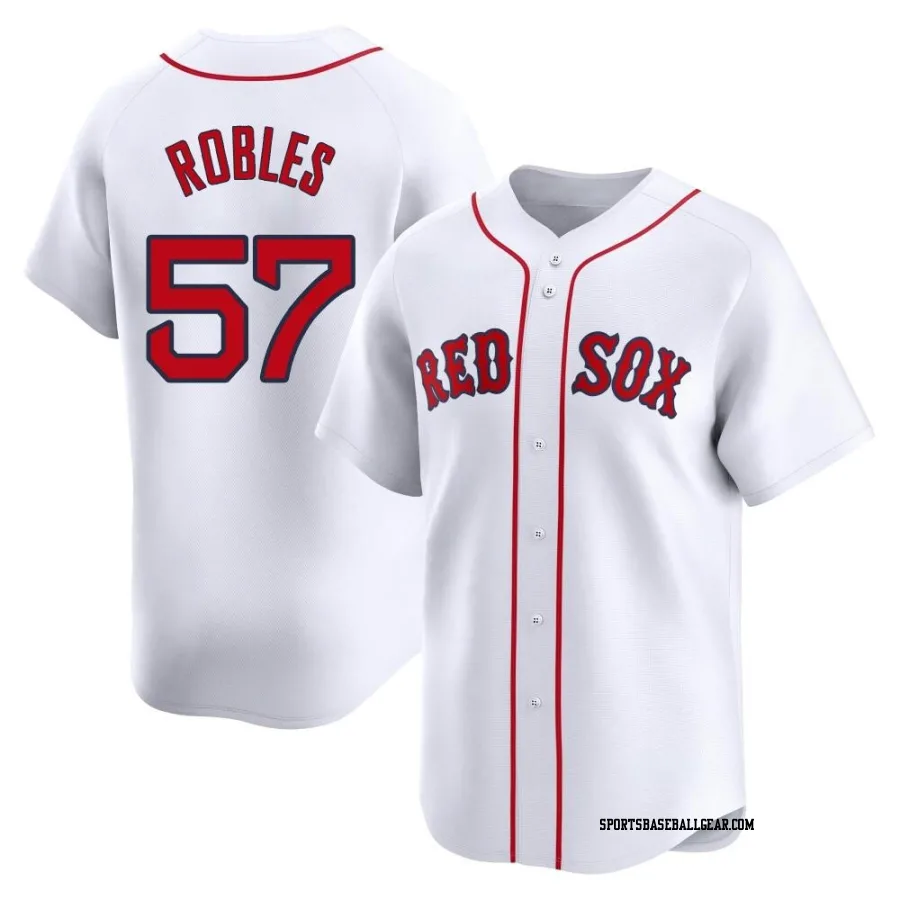 Hansel Robles Men's Boston Red Sox White Limited Home Jersey