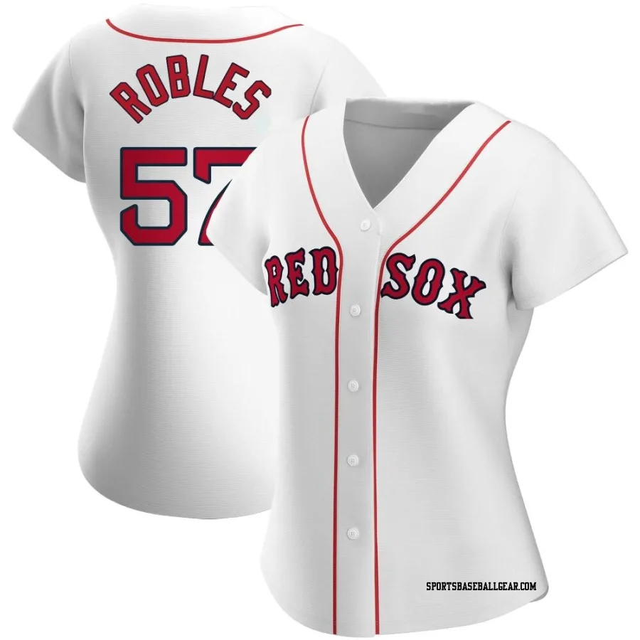 Hansel Robles Women's Boston Red Sox White Replica Home Jersey