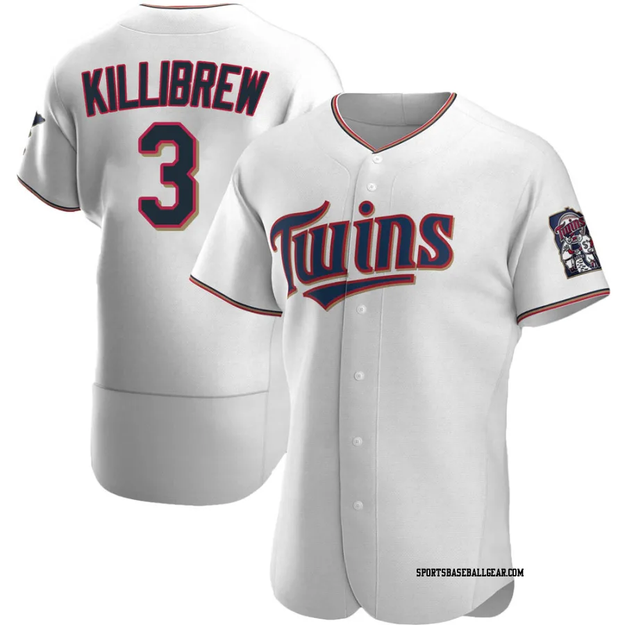 Harmon Killibrew Men's Minnesota Twins White Authentic Home Jersey