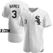 Harold Baines Men's Chicago White Sox White Authentic Home Jersey