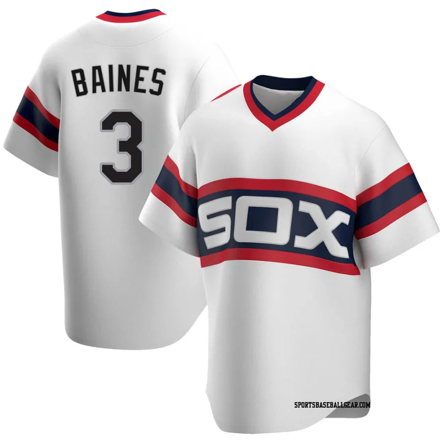 Harold Baines Youth Chicago White Sox White Replica Cooperstown Collection Jersey