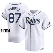 Harold Ramirez Men's Tampa Bay Rays White Limited Home Jersey