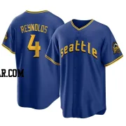 Harold Reynolds Men's Seattle Mariners Royal Replica 2023 City Connect Jersey