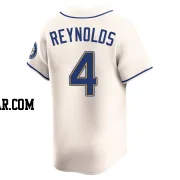 Harold Reynolds Youth Seattle Mariners Cream Limited Alternate Jersey