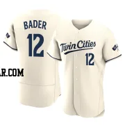 Harrison Bader Men's Minnesota Twins Cream Authentic Alternate 2023 Jersey