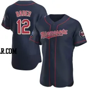 Harrison Bader Men's Minnesota Twins Navy Authentic Alternate 60th Season Jersey