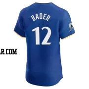Harrison Bader Men's Minnesota Twins Royal Elite 2024 City Connect Jersey