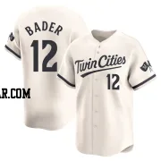 Harrison Bader Youth Minnesota Twins Cream Limited Alternate Jersey