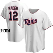 Harrison Bader Youth Minnesota Twins White Replica Home Jersey
