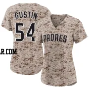 Harry Gustin Women's San Diego Padres Camo Limited 2nd Alternate Jersey