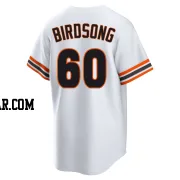 Hayden Birdsong Youth San Francisco Giants White Limited Throwback Cooperstown Collection Jersey