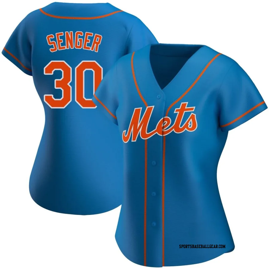 Hayden Senger Women's New York Mets Royal Replica Alternate Jersey