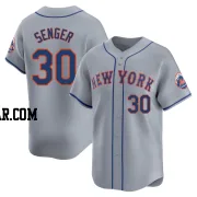 Hayden Senger Youth New York Mets Gray Limited Away Jersey