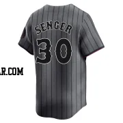 Hayden Senger Youth New York Mets Limited Graphite 2024 City Connect Jersey