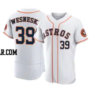 Hayden Wesneski Men's Houston Astros White Authentic 2022 World Series Home Jersey