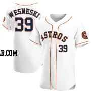 Hayden Wesneski Men's Houston Astros White Authentic Home Jersey