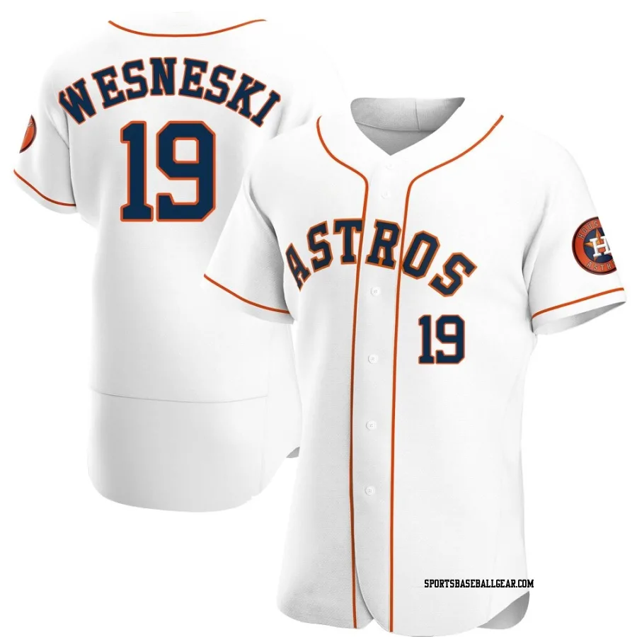 Hayden Wesneski Men's Houston Astros White Authentic Home Jersey