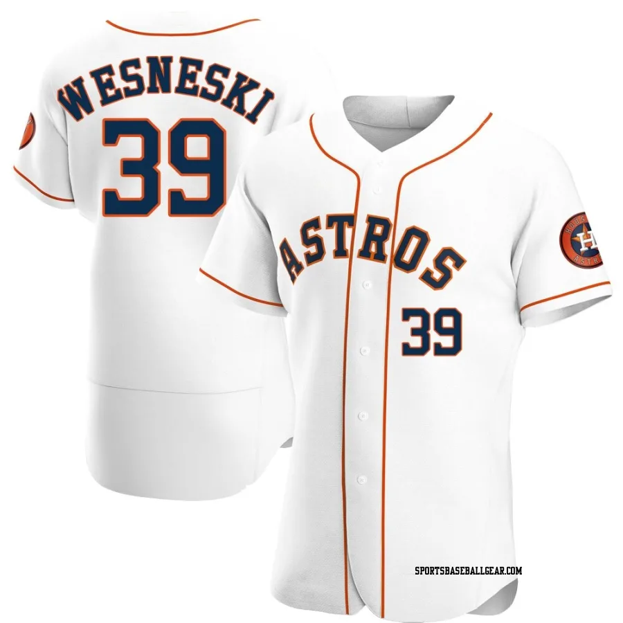 Hayden Wesneski Men's Houston Astros White Authentic Home Jersey