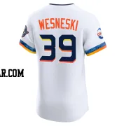 Hayden Wesneski Men's Houston Astros White Elite 2025 City Connect Jersey