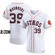 Hayden Wesneski Men's Houston Astros White Elite Home Jersey