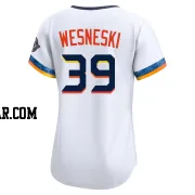 Hayden Wesneski Women's Houston Astros White Limited 2025 City Connect Jersey