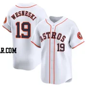 Hayden Wesneski Youth Houston Astros White Limited Home Jersey