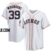Hayden Wesneski Youth Houston Astros White Replica 2022 World Series Champions Home Jersey