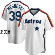 Hayden Wesneski Youth Houston Astros White Replica Home Cooperstown Collection Team Jersey