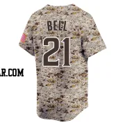 Heath Bell Men's San Diego Padres Camo Limited 2nd Alternate Jersey