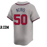 Hector Neris Men's Atlanta Braves Gray Limited Away Jersey