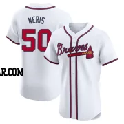 Hector Neris Men's Atlanta Braves White Elite Home Jersey
