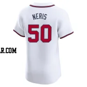 Hector Neris Men's Atlanta Braves White Elite Home Jersey