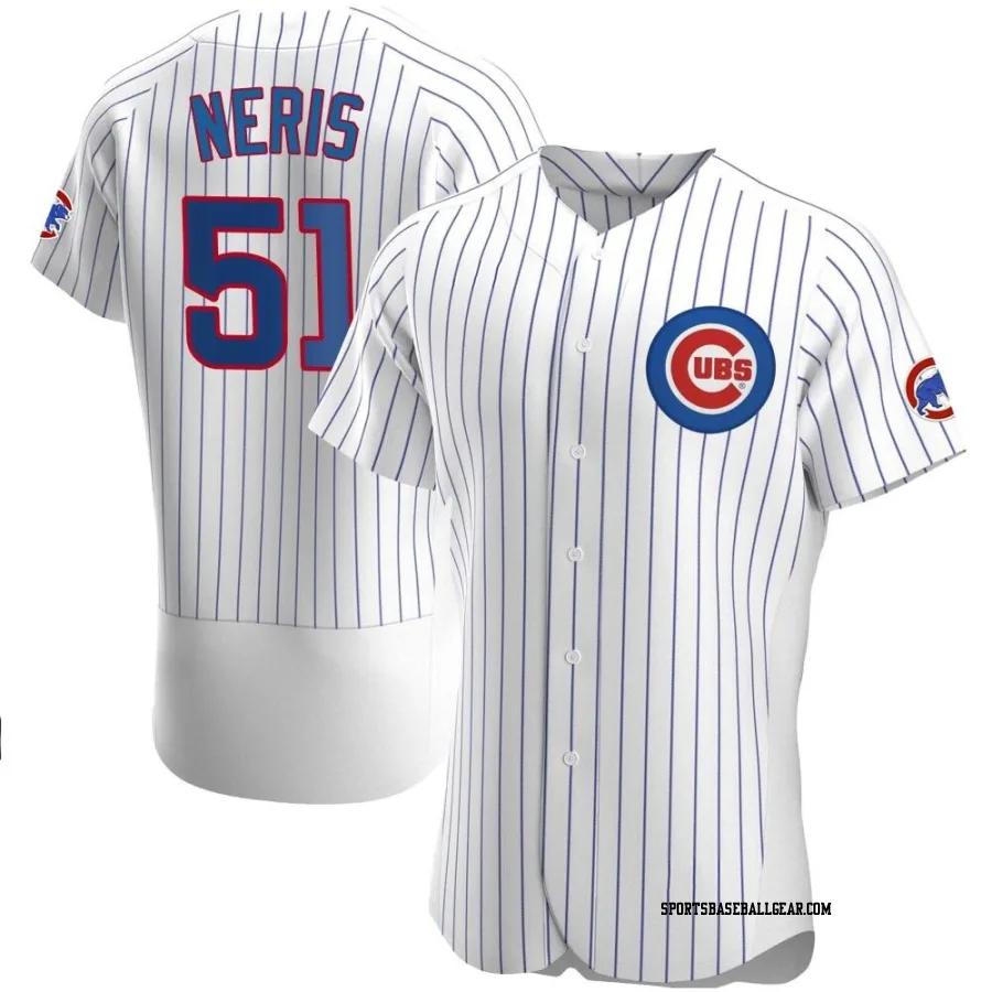 Hector Neris Men's Chicago Cubs White Authentic Home Jersey