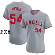 Hector Neris Men's Los Angeles Angels Gray Elite Road Jersey