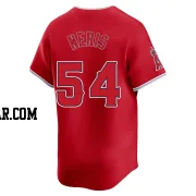 Hector Neris Men's Los Angeles Angels Red Limited Alternate Jersey