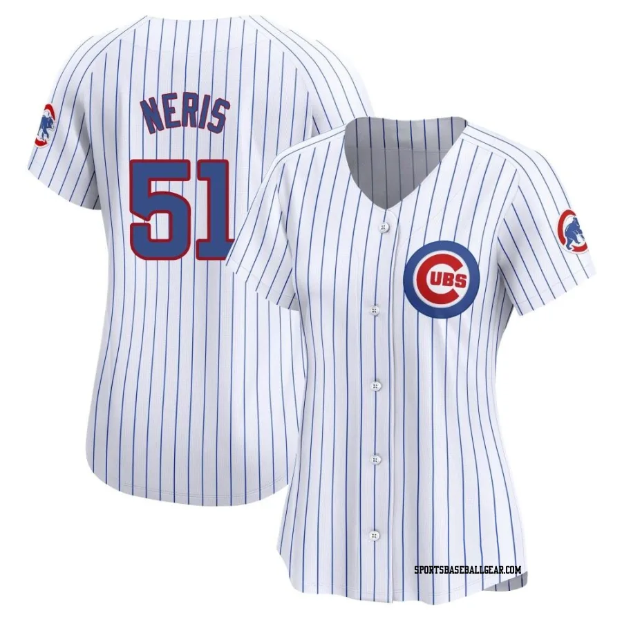 Hector Neris Women's Chicago Cubs White Limited Home Jersey