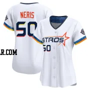 Hector Neris Women's Houston Astros White Limited 2025 City Connect Jersey