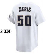 Hector Neris Youth Houston Astros White Limited Throwback Cooperstown Collection Jersey
