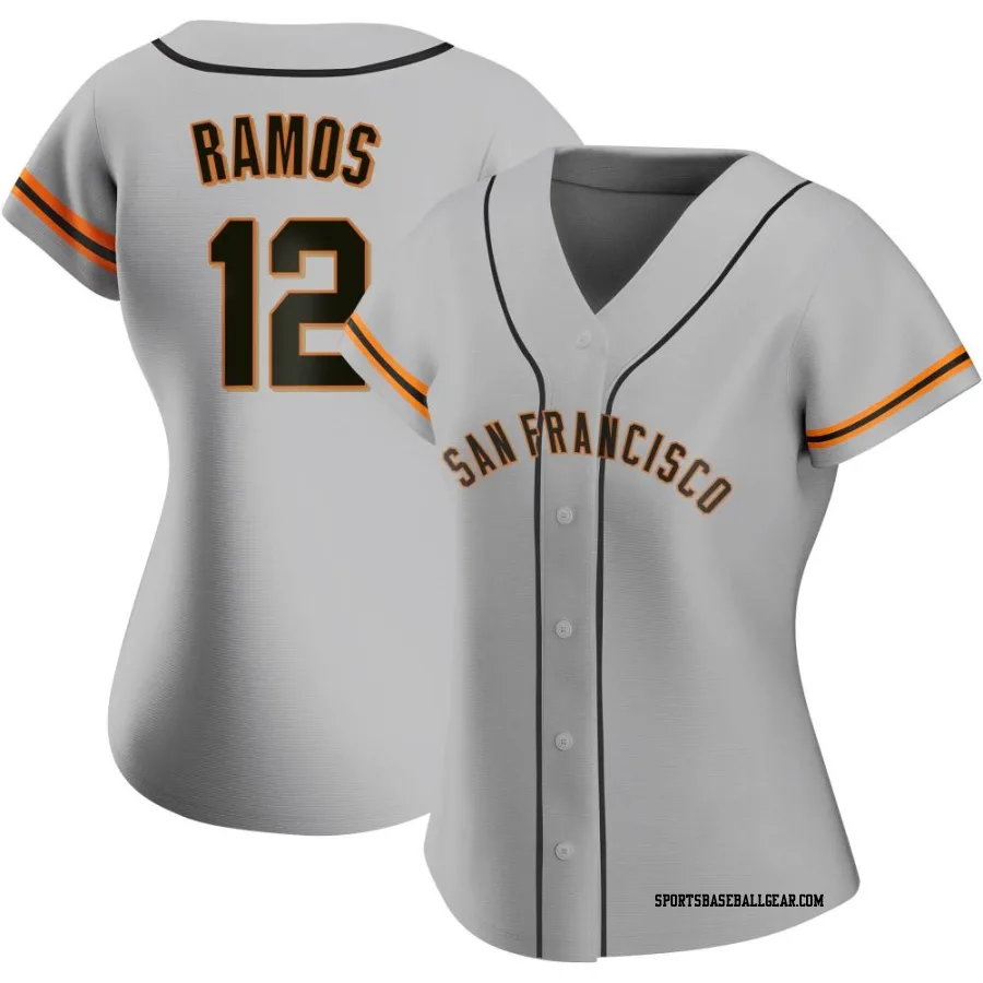 Heliot Ramos Women's San Francisco Giants Gray Authentic Road Jersey