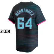 Heriberto Hernandez Men's Miami Marlins Black Limited 2025 City Connect Jersey
