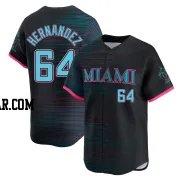 Heriberto Hernandez Youth Miami Marlins Black Limited 2025 City Connect Jersey