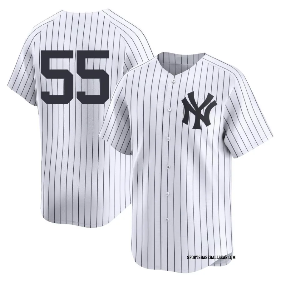 Hideki Matsui Youth New York Yankees White Limited Yankee Home 2nd Jersey