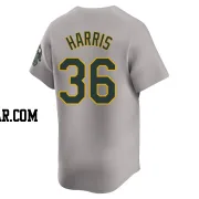 Hogan Harris Youth Oakland Athletics Gray Limited Away Jersey
